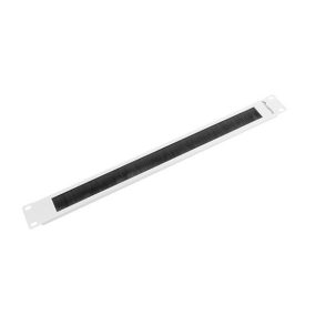 Lanberg 19" 1U Kammplatte, grau