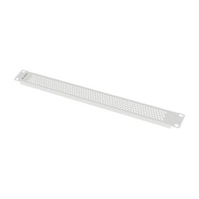 Lanberg 19" 1U perforiertes Abdeckpaneel, grau