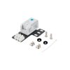Lanberg Thermostat für 19-Zoll-Rackschränke, geschlossener Stromkreis, 10A, grau