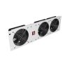Lanberg 19" 3U vertikales Lüfterpanel, 3x Lüfter, 230V, grau