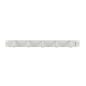   Lanberg 19" 1U Ring Cable Management Panel, 5 Metal Rings, Grau
