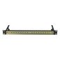 Lanberg 19" 1U DIN-Schienepanel, schwarz