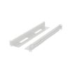Lanberg 397–680 mm einstellbares Rack-Schienenset, 1U, grau
