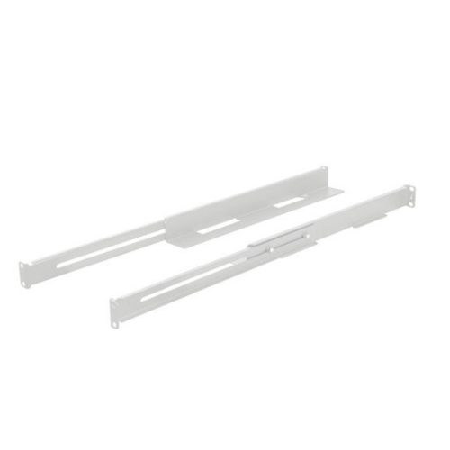 Lanberg 397–680 mm einstellbares Rack-Schienenset, 1U, grau