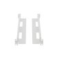   Lanberg 397–680 mm einstellbares Rack-Schienenset, 1U, grau