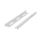 Lanberg 650-1090 mm einstellbares Rack-Schienenset, 1U, grau