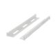 Lanberg 650-1090 mm einstellbares Rack-Schienenset, 1U, grau