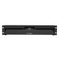   Lanberg 19" Schublade 2U/483x360mm 90kg maximale Belastbarkeit, 4-Punkt-Montage, Schwarz