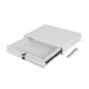 Lanberg 19" Schublade 2U/483x360mm 90kg maximale Belastbarkeit, 4-Punkt-Montage, grau