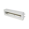 Lanberg 19" 3U Sicherungspanel mit DIN-Schiene, grau