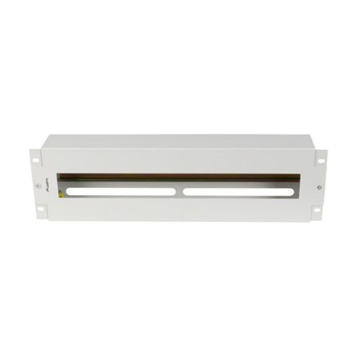 Lanberg 19" 3U Sicherungspanel mit DIN-Schiene, grau