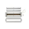 Lanberg 19" 3U Sicherungspanel mit DIN-Schiene, grau