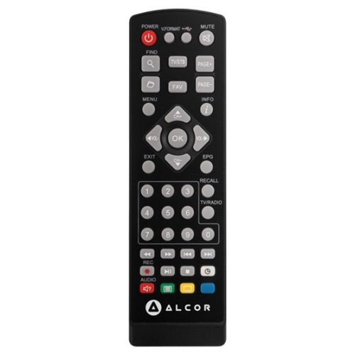 Alcor HDT-4400S DVB-T/T2 Empfänger