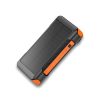 Alcor SD10000 Solar & Dynamo Notstromversorgung mit integrierter Lampe - Orange