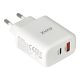 AVAX CH360 SPEEDY 65W GaN Netzteil USB A (QC)+Type C (PD3.0), weiß