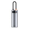 Baseus Metal Glanz 7-Port USB Typ-C HUB Dockingstation, Grau