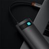 Baseus Metal Glanz 7-Port USB Typ-C HUB Dockingstation, Grau
