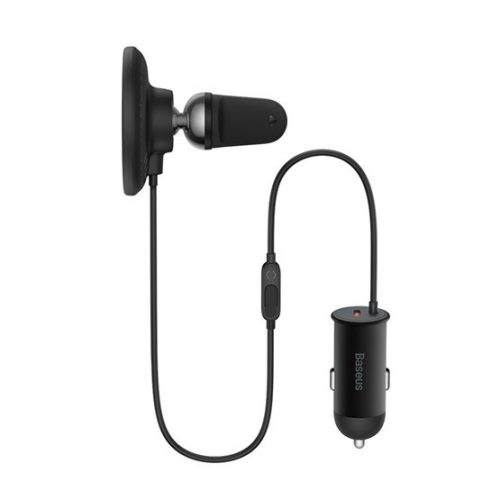 Baseus CW01 Magnetische drahtlose Auto-Telefonladegerät und Halterung für Lüftungsgitter, Schwarz