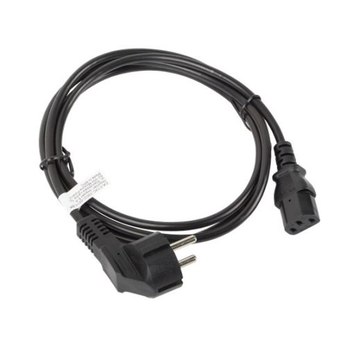 Lanberg CEE 7/7->IEC 320 C13 Netzkabel 1,8 m, schwarz