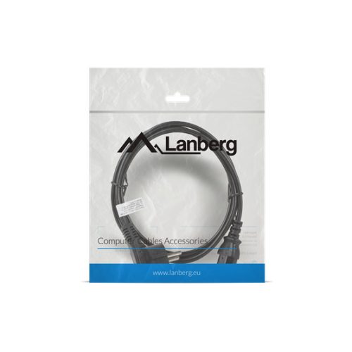 Lanberg CEE 7/7->IEC 320 C13 Netzkabel 1,8 m, schwarz