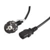 Lanberg CEE 7/7 - IEC 320 C13 Netzkabel - 3m - Schwarz