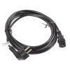 Lanberg CEE 7/7 - IEC 320 C13 Netzkabel - 3m - Schwarz