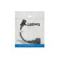 Lanberg IEC 320 C14 auf SCHUKO Adapter 20 cm - Schwarz