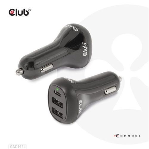 Club3D Notebook / Laptop Autoladegerät 36 Watt