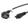 Lanberg CEE 7/7 (Mickey)->IEC 320 C5 Stromkabel, 1,8 m, VDE, schwarz