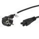 Lanberg CEE 7/7 (Mickey)->IEC 320 C5 Stromkabel, 1,8 m, VDE, schwarz