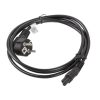 Lanberg CEE 7/7 (Mickey)->IEC 320 C5 Stromkabel, 1,8 m, VDE, schwarz