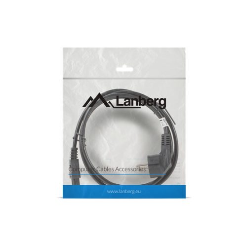 Lanberg CEE 7/7 (Mickey)->IEC 320 C5 Stromkabel, 1,8 m, VDE, schwarz