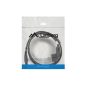   Lanberg CEE 7/7 (Mickey)->IEC 320 C5 Stromkabel, 1,8 m, VDE, schwarz