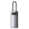 Baseus Metal Glanz 4-in-1 USB Typ-C HUB Dockingstation, grau