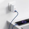 Baseus Crystal Shine USB Typ-A – USB Typ-C, 100W Schnelllade-Datenkabel, 1,2 m, blau