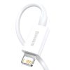 Baseus Superior USB Typ-A - iPhone, 2.4A Schnelllade-Datenkabel, 1m, weiß