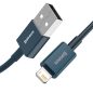   Baseus Superior USB Typ-A - iPhone, 2,4A Schnelllade-Datenkabel, 1 m, blau