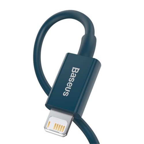 Baseus Superior USB Typ-A - iPhone, 2,4A Schnelllade-Datenkabel, 1 m, blau