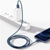 Baseus Superior USB Typ-A - iPhone, 2,4A Schnelllade-Datenkabel, 1 m, blau