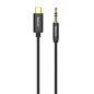   Baseus M01 Yiven USB Typ-C – 3,5 mm Klinken-Audiokabel, 1,2 m, Schwarz