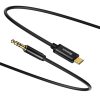 Baseus M01 Yiven USB Typ-C – 3,5 mm Klinken-Audiokabel, 1,2 m, Schwarz