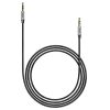 Baseus Yiven M30 3,5 mm Klinkenstecker Stereo-Audiokabel, 1 m, Schwarz/Silber