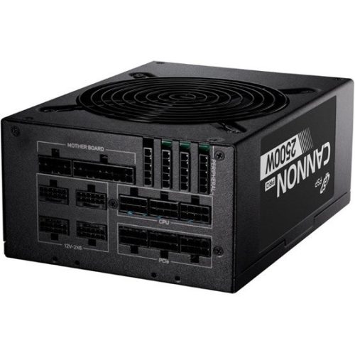 FSP 2500W - KANONE PRO 2500 - 80+ Platin ATX3.1 Gen 5.1 - Schwarzes Netzteil