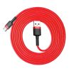 Baseus Cafule USB Typ-A – USB Typ-C, 10W Schnelllade-Datenkabel, 2m, Rot