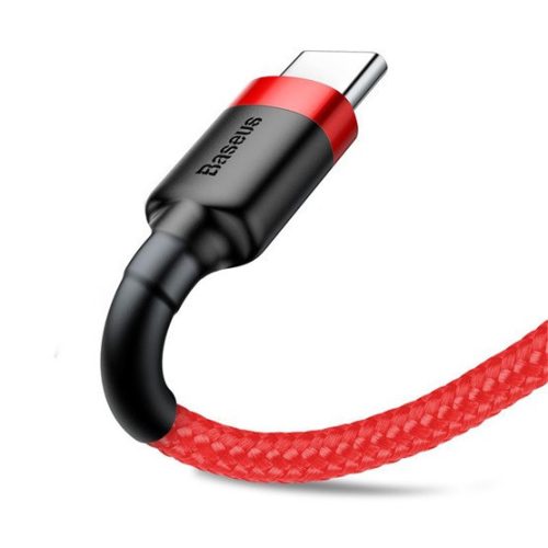 Baseus Cafule USB Typ-A – USB Typ-C, 10W Schnelllade-Datenkabel, 2m, Rot