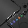 Baseus L41 USB Type-C – USB Type-C/3,5 mm Klinkenstecker Audio- und Stromadapter, Schwarz