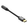 Baseus L54 USB Type-C - 3,5 mm Klinken-Audiokabel, Schwarz