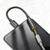 Baseus L54 USB Type-C - 3,5 mm Klinken-Audiokabel, Schwarz
