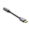 Baseus L54 USB Type-C - 3,5 mm Klinken-Audiokabel, Grau