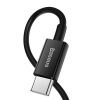 Baseus Superior USB Type-C - iPhone, 20W Schnelllade-Datenkabel, 1m, Schwarz
